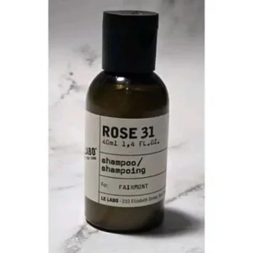ROSE 31 Shampoo – Olive Green Travel Bottle